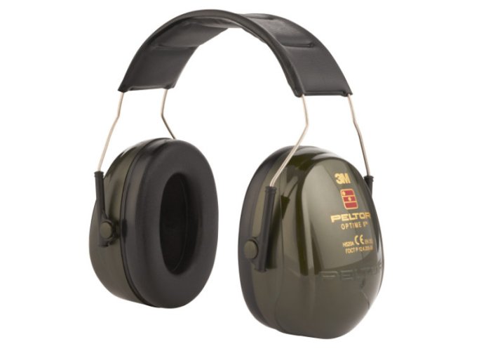 3M™ PELTOR™ Optime mušľové chrániče sluchu, typ: Optime™ II, útlm 31dB, tm. zelené