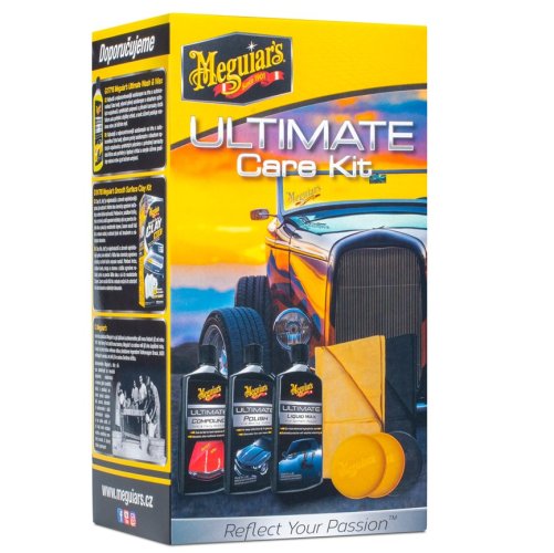 Kompletní sada na renovaci, leštění a ochranu laku auta - Meguiar's Ultimate Care Kit
