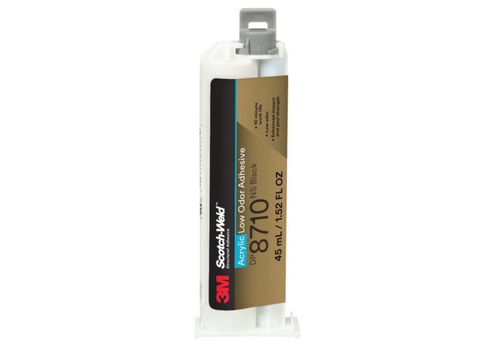 3M™ Scotch-Weld™ akrylátové lepidlo DP8710, čierne, 45 ml (10:1)