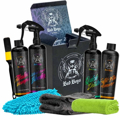 Sada autokosmetiky na čištění exteriéru auta - Bad Boys Deep Wash Detailing Box