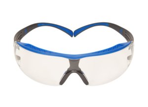 3M™ SecureFit™ ochranné okuliare rady 400, model: SF401XSGAF-BLU, farba zorníka: číra