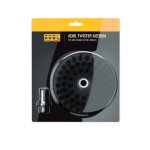 Kulatý kartáč na textilní povrchy ADBL Twister Medium 125 mm