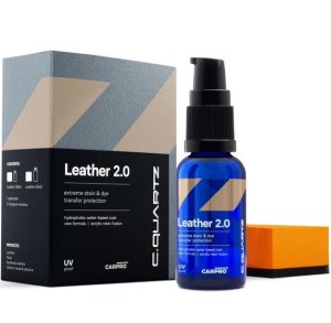 Keramická ochrana kůže do auta a kožených sedadel - CarPro CQUARTZ Leather 2.0 - 30 ml