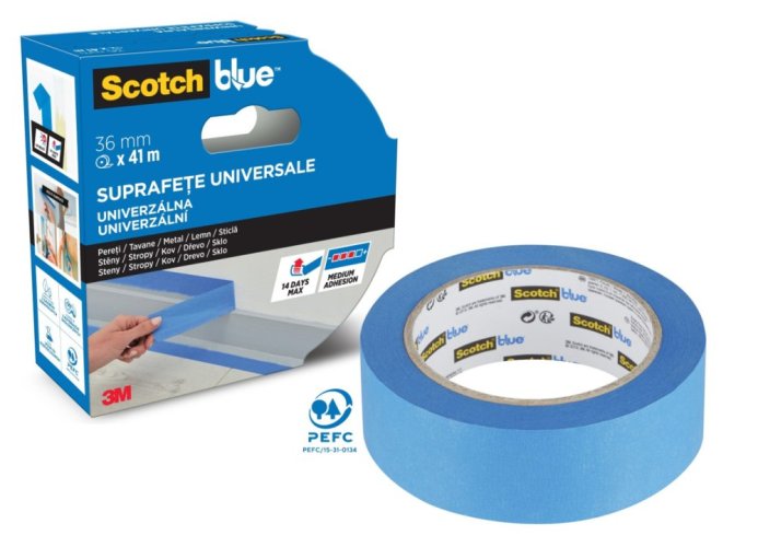 Univerzální maskovací páska - 3M Scotch 2090 - 36 mm x 41 m