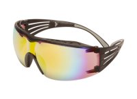 3M™ SecureFit™ ochranné okuliare rady 400, model: SF416XAS-BLK-EU, farba zorníka: oranžová