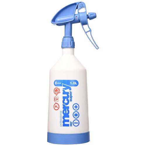 Dvojčinný postřikovač modrý - Kwazar Mercury Super Pro+ 360 V-1 - 1000 ml
