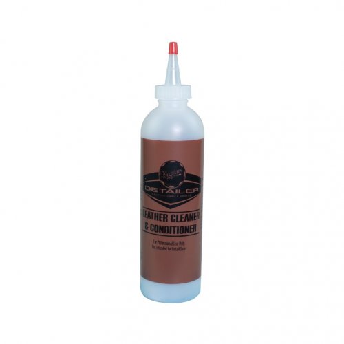 Fľaša Meguiar's Leather Cleaner / Conditioner - ľahko dávkovateľná fľaša na čistiaci prostriedok / kondicionér na kožu, 355 ml