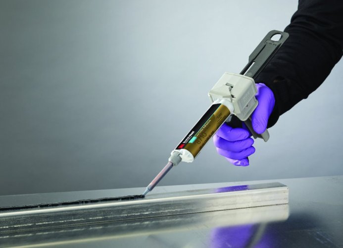3M™ Scotch-Weld™ akrylátové lepidlo DP8710, čierne, 45 ml (10:1)