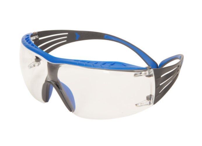 3M™ SecureFit™ ochranné okuliare rady 400, model: SF401XSGAF-BLU, farba zorníka: číra