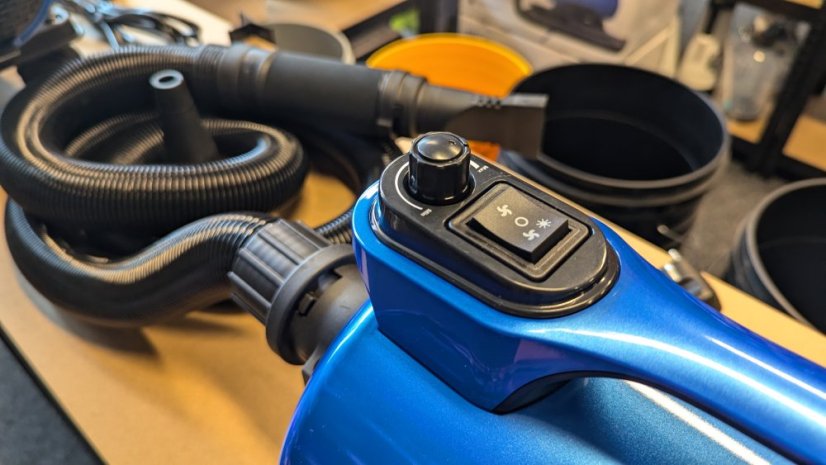 Jednomotorový elektrický vysoušeč na detailing BLO AIR-RS