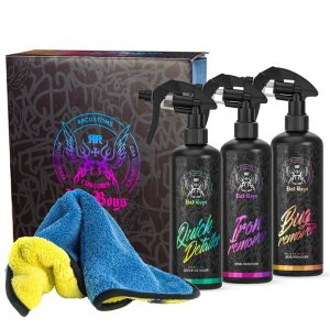 Sada autokozmetiky na letnú údržbu laku auta Bad Boys