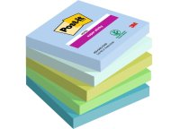 3M Post-it® silno lepiace bločky 76 x 76mm, 450 lístkov v balení, kolekcia: Oasis
