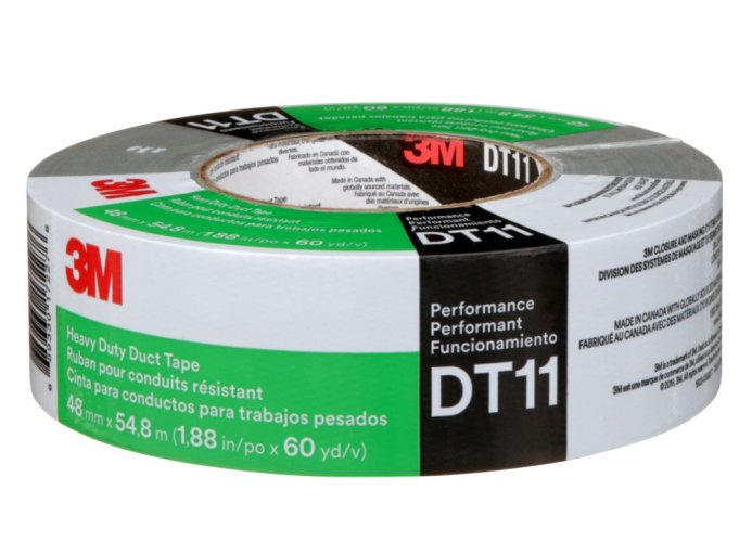 3M™ páska Duct Tape DT11 pre náročné prostredie, 48 mm x 55 m, farba čierna