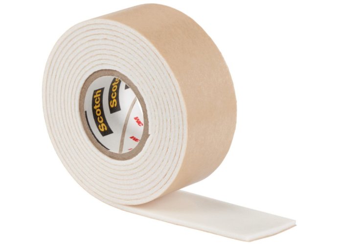 3M™ Scotch® oboustranná pěnová montážní páska do vlhkých prostor, 19 mm x 1,5 m