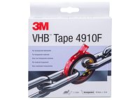 3M™ VHB™ transparentná obojstranne silno lepiaca akrylová páska 4910F, šírka 19 mm, dĺžka 3 m