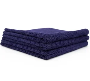 The Collection Allround Navy Blue 40x40 cm 3er pack sada mikrovláknových utěrek