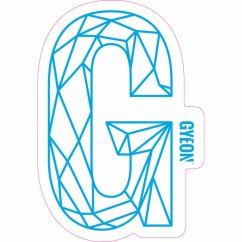 Gyeon G Sticker Blue 200x131.3 mm