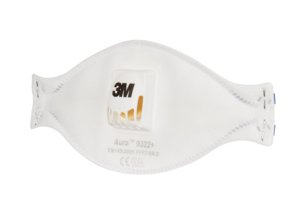 3M Aura filtračná polomaska (respirátor) s ventilom FFP2 (9322+)