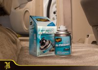 Meguiar's Air Re-Fresher Odor Eliminator - New Car Scent - очищувач кондиціонера + поглинач запахів + освіжувач повітря, аромат нового автомобіля, 71 г