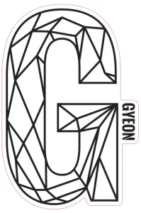 Gyeon G Sticker Black 200x131.3 mm