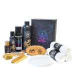 Bad Boys Leather Car Set Strong Premium - Sada na čištění a impregnaci kůže