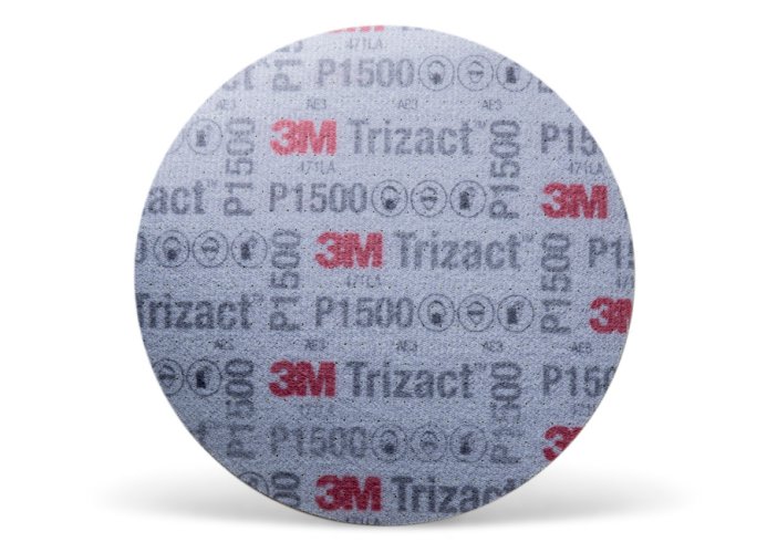 3M Trizact P1500 brusný kotouč se suchým zipem, 6" / 150 mm (05600)