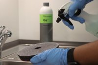 Koch Chemie Leštící kotouč Micro Cut tvrdý pěnový fialový Koch 76x25 mm 9998319 - náhrada za 999583