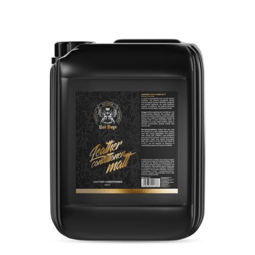Matná impregnace a výživa kůže do auta - Bad Boys Leather Conditioner Matt - 5000 ml