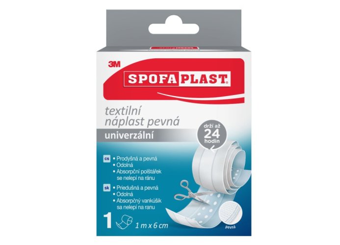 3M Spofaplast® 254 Pevná textilná náplasť 6 cm x 1 m