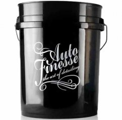 Detailingový kbelík s ochrannou vložkou Auto Finesse - černý