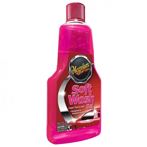 Extra hustý autošampon - Meguiar's Soft Wash Gel - 473 ml