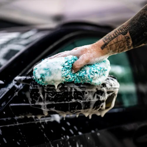 Mikrovláknová mycí houba Auto Finesse Plush