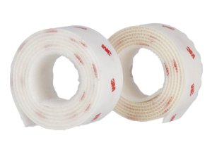 3M™ Hook & Loop™ háčiky a slučky samolepiaci suchý zips SJ352B, farba biela