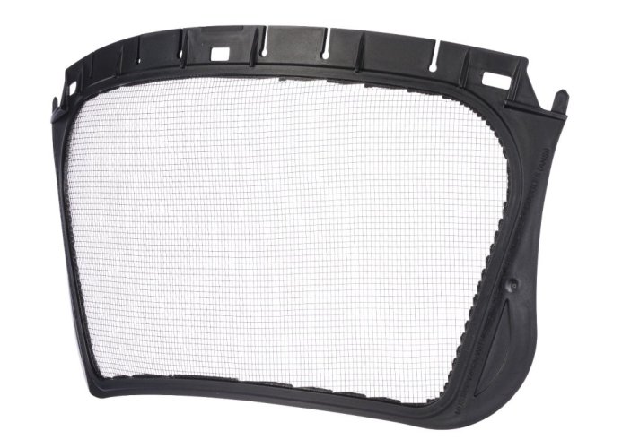 3M™ sieťový tvárový štít, nehrdzavejúca oceľ, čierny
