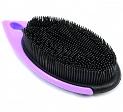 Poka Premium Shaggy purple rubber brush kartáč na psí chlupy