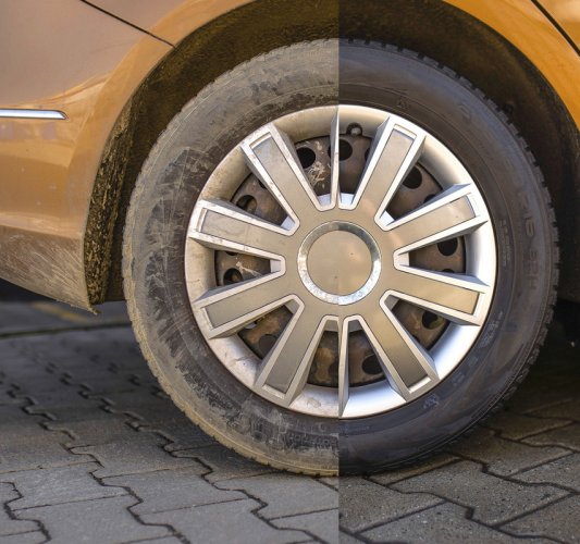 Čistič pneumatik a pryže - Bad Boys Tire & Rubber Cleaner - 1000 ml