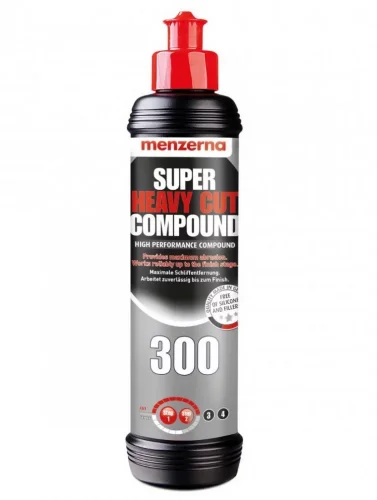 Extra brusná lešticí pasta na lak - Menzerna Super Heavy Cut Compound 300 - 250 ml