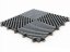 Plastová dlaždice modulární podlahy antracitová - Maxton Floor V2 - 33,3x33,3 cm