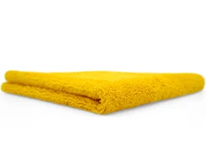 Oboustranná finišovací utěrka pro detailery a rozleštování vosků The Collection Dual Pile Gold 40x40 cm - 420 GSM
