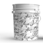Detailingový kbelík maskáčový šedý - Magic Bucket - 20 l