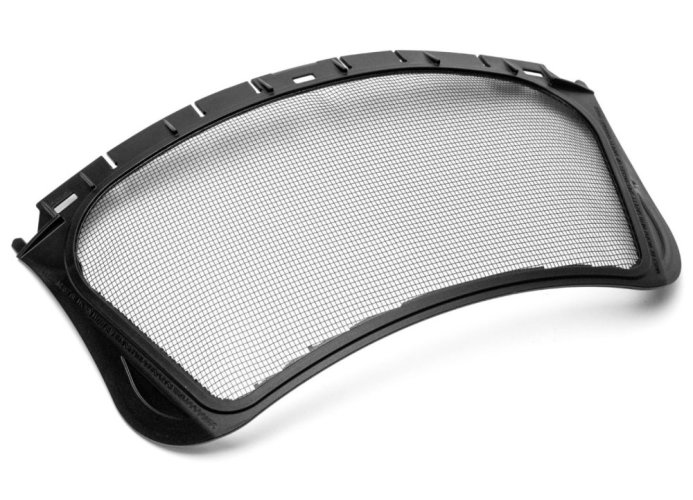 3M™ sieťový tvárový štít, nehrdzavejúca oceľ, čierny