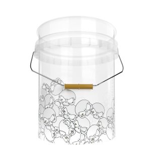 Transparentní detailingový kbelík - Nuke Guys SkullParade Bucket - 20 l
