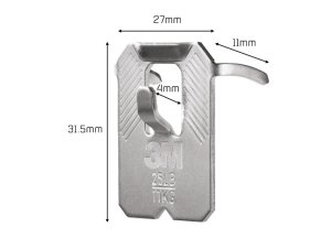 3M™ CLAW™ ručne zatláčací háčik na sadrokartón balenie 2 ks, nosnosť 11 kg