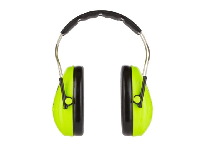 3M™ PELTOR Kid mušľové chrániče sluchu pre deti, útlm 27 dB, farba: neónovo zelená