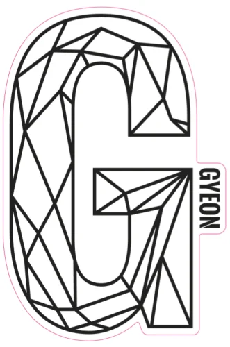 Gyeon G Sticker Black 200x131.3 mm