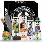 Velká sada autokosmetiky na čištění disků a impregnaci pneumatik Nuke Guys