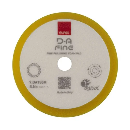 Středně tvrdý leštící kotouč Rupes High Performance D-A Fine 150 mm