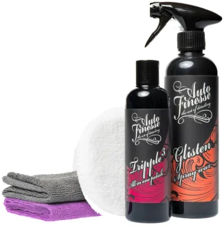 Velká sada autokosmetiky na rychle vyleštěný a navoskovaný lak od Auto Finesse