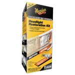 Kompletní sada na renovaci silně poškozených světlometů auta - Meguiar's Heavy Duty Headlight Restoration Kit