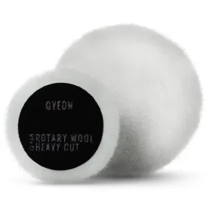 Agresivní vlněný kotouč na lak pro rotační leštičku - Gyeon Q2M Rotary Wool Heavy Cut - 80 mm